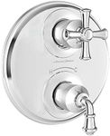 American Standard T052740.002 Delancey Two-Handle Thermostat Trim, Polished Chrome