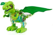 Zest 4 Toyz DIY Take Apart Dinosaur Smoke Spray Function & Light Sound Toys for Kids Dino Toy for Age 3 4 5 6 7 8 Years Birthday Gift (Pack of 1) Random Color Dispatch
