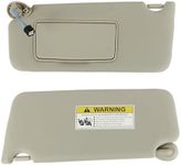 PEVAST Sun Visor Compatible with 2023-2024 HR-V / 2018-2022 Accord | Gray Sunvisor Replacement | OEM 83230-3W0-A11ZA、83280-3W0-A11ZA/ 83280-TVA-A01ZA、83230-TVA-A01ZA(Left & Right)