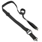 SEADESKY Two Points Sling Adjustable Shoulder Strap for Outdoors Traditional Quick Release Sling QD Sling (Black)