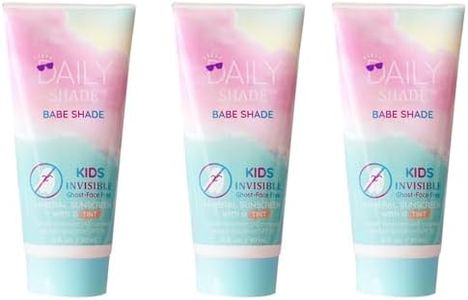 Daily Shade Babe Shade Kids Tinted Mineral Sunscreen for Face with SPF 30 - Non-Nano Zinc, Reef Safe, Travel Size Water Resistant & Hypoallergenic Skin Care Formula for All Types of Skin Tone - Pack 3