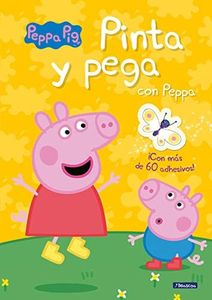 Peppa Pig. Cuaderno de actividades - Pinta y pega con Peppa: (Incluye adhesivos) (Altea)