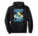 Send Loot - MMO RPG Roleplay and Strategy Games Gamer Pullover Hoodie