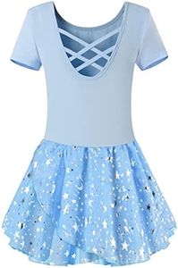 Mulnall Ragazze Ballet Leotards Vestiti da Balletto per Ragazze Vestito da Balletto Tutu Bambini Danza Lucido Vestiti da Balletto （EU40401-05-L）