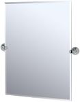 Gatco 4359s Charlotte Rectangle Wall Mirror, Chrome