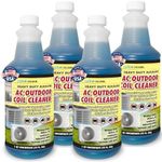Nature's Freedom HVAC Coil Cleaner – Heavy Duty Formula for Outdoor AC Condenser Units – Quart