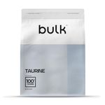 Bulk Pure Taurine Powder, 500 g, Packaging May Vary