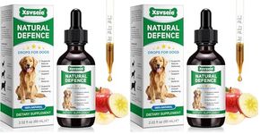 Antibiotics for Dogs - 60ml，Dog Antibiotics，Natural Antibiotics for Dogs，Itchy Skin Relief，Supports Allergy Relief，Dog Antibiotics for Skin Infection，-Bacon Flavor (Pack of 2)