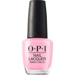 OPI Nail Lacquer, Pink-ing of You, Pink Nail Polish, 0.5 fl oz