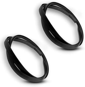 Roof Drip Side Trim Molding Drip Sealing Strip Kit for Toyota Camry 2007-2011 Replace 75555-06030 75556-06030