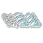 (3PCS) Only Blue Collar Sticker Wel