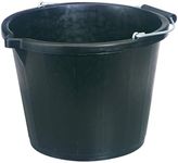 XtremeAuto Strong 15 Litre 3 Gallon Black Work, Car Wash, Mixing, Water, Storing Bucket (x1)