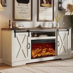 AMERLIFE Fireplace TV Stand with Sl