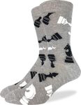 Good Luck Sock Men's Chess Socks, Big & Tall, Shoe Size 13-17