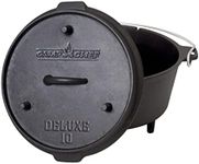 6 Qt Seasoned Cast Iron Dutch Oven, Black/Cast Iron