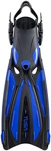 TUSA SF-22 Solla Open Heel Scuba Diving Fins, L-XL Cobalt Blue