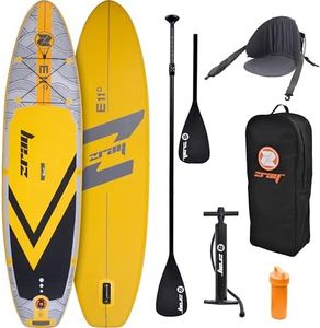 Zray E11 Combo 11' 0" Gonflable Sup Board Stand Up Paddle Complet Paquet 335x84x12cm avec Kayak Siège Et Pagaie Double