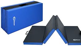 EYEPOWER RG20 Tumbling Mat 200x100x5cm thick foldable portable Blue-Black