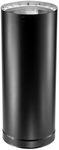 DuraVent DVL 6DVL-24 Easy to Install 6 Inch Galvanized and Stainless Steel Double Wall Wood Burning Stove Pipe to Vent Smoke or Exhaust, Black