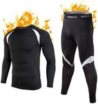 Muezna Men's Thermal Top and Bottom
