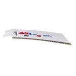 Lenox 21067614GR Reciprocating Saw Blade Power Arc 14 Teeth, 0 V, White/Gold, Set of 5 Piece