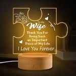 LED Light Valentines Day Gift For Wife Anniversary Gifts Ideas Birthday Present