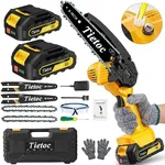 tietoc Mini Cordless Chainsaw, 6 In