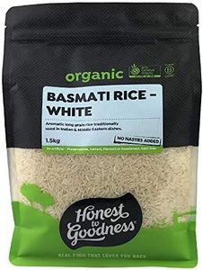 Honest to Goodness Organic White Basmati Rice 1.5 Kg