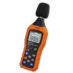 Decibel Meter, VLIKE Sound Level Meter dB Meter Measuring from 30 dB to 130 dB with A/C Mode (Batteries not Include)