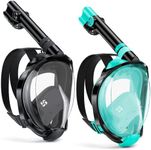 W WSTOO Full Face Snorkel Mask,Snor