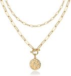 PAVOI 14K Gold Plated Layered Sun a