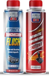 MotorPower Care Transmission Flush & Fluid Conditioner for Automatic Transmission, CVT, and Automatic Transmission (Pack of 2)