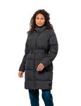 Jack Wolfskin Women's Frozen Lake Coat W, Black, M