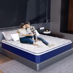 Kesyup 12 Inch Hybrid Queen Mattres