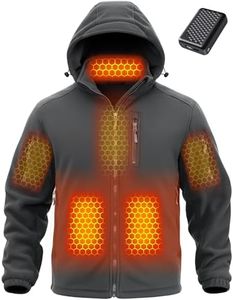 Wulcea Men Heated Graphene Fleece Jackets 12v Battery Pack Included Best Birthday Christmas Gift Ideas Boyfriend Husband Who Have Everything Unique Top Nice Gifts Cool Useful