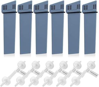 Upgrated Cartridge Replacement Filter Kit for 2 Machines, Supplies Parts Included 6 PCS Cartridge Filters and 6 PCS Check Valves(6 Pack)