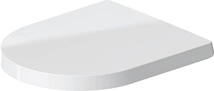 Duravit 0020190000 ME by Starck Closed-Front Toilet Seat with Soft Close - White