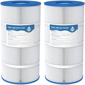 AQUA CREST 90 sq. ft Pool Spa Filter Cartridges Replacement for Pleatco PA90, CX900RE, C900, Unicel C-8409, Filbur FC-1292, Posi-Clear Sta-Rite PXC95, Clearwater II ProClean 100, Pack of 2