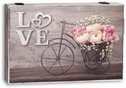 KCASA Tapa Contador de luz Cubrecontador electricos Home Peonia 46x31x5.8 cm (Peonia)