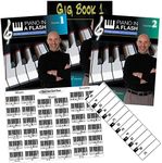 Piano in a Flash Online Method Course 1&2 Bundle – Easy Piano Books for Adults | Learn Piano for Adult Beginners with Scott Houston’s Beginner Piano Lessons