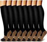 QUXIANG Copper Compression Socks fo