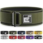 Element 26 Self-Locking Weight Lifting Belt | Premium Weightlifting Belt for Functional Fitness, Power Lifting, and Olympic Lifting Athletes | Lifting Belt for Men and Women (Green, Medium)