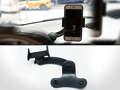 GAZOZ PERFORMANCE Interior Accessories - Car Smart Phone Folding Bracket Holder Compatible with Mini Cooper R55 R56 R57 R58 R59 Mk2 2007-2014