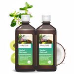 Mukti Gold Herbal Hairwash - 400mL | Shampoo for Hairfall and Hair Growth | For all Hair Types | Blend of 15 Natural Herbs | Sulphate and Paraben Free (400ml (Pack of 2))