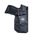 P365 Holster, Kydex IWB Holster P365 / P365 SAS Concealed Carry - Sig P365 Holster IWB - P365 SAS Holsters - Inside Waistband Concealed Holster P365 SAS Pistol Case Gun Accessories (Black, Right Hand)