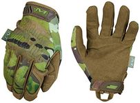 Mechanix Wear: The Original Tactical Work Gloves with Secure Fit, Flexible Grip for Multi-purpose Use, Durable Touchscreen Safety Gloves for Men (Camouflage - MultiCam, Medium)