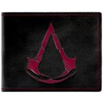 Liberation Assassin's Creed Rogue Templar Brotherhood Emblem Wallet Bi-Fold Coin Pocket & Card Holder, Black