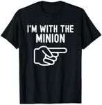 I'm With the Minion Funny Couples Matching Halloween Costume T-Shirt