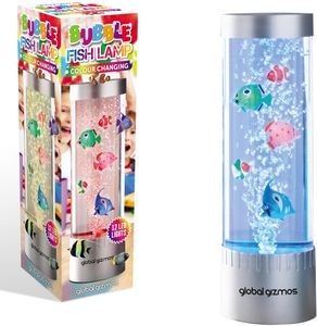 Global Gizmos Bubble Lamp – Colorful LED Mood Light