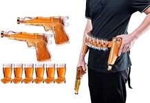 The Wine Savant Pistol & Shotglasse